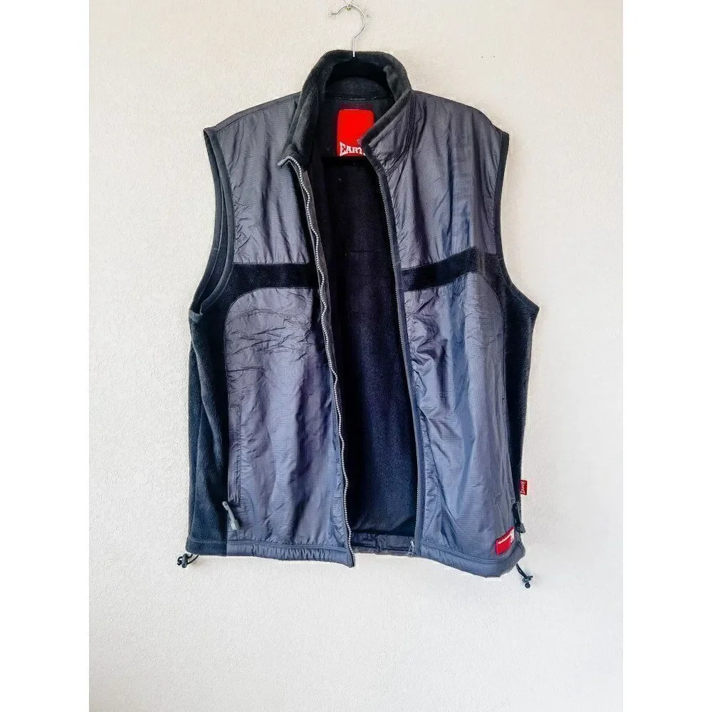 Planet Earth Outerwear Fleece Vest, Size Large